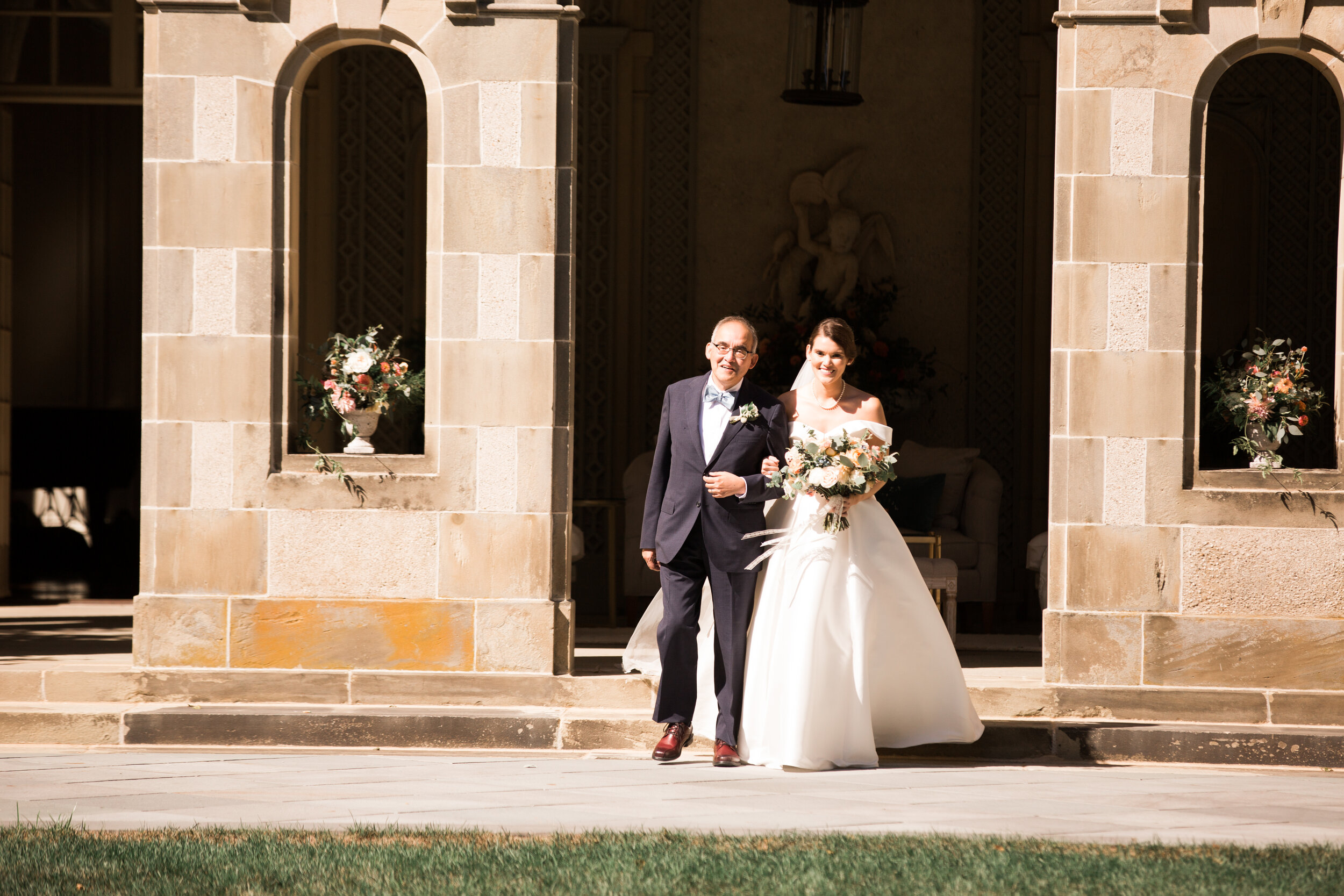 Here comes the bride